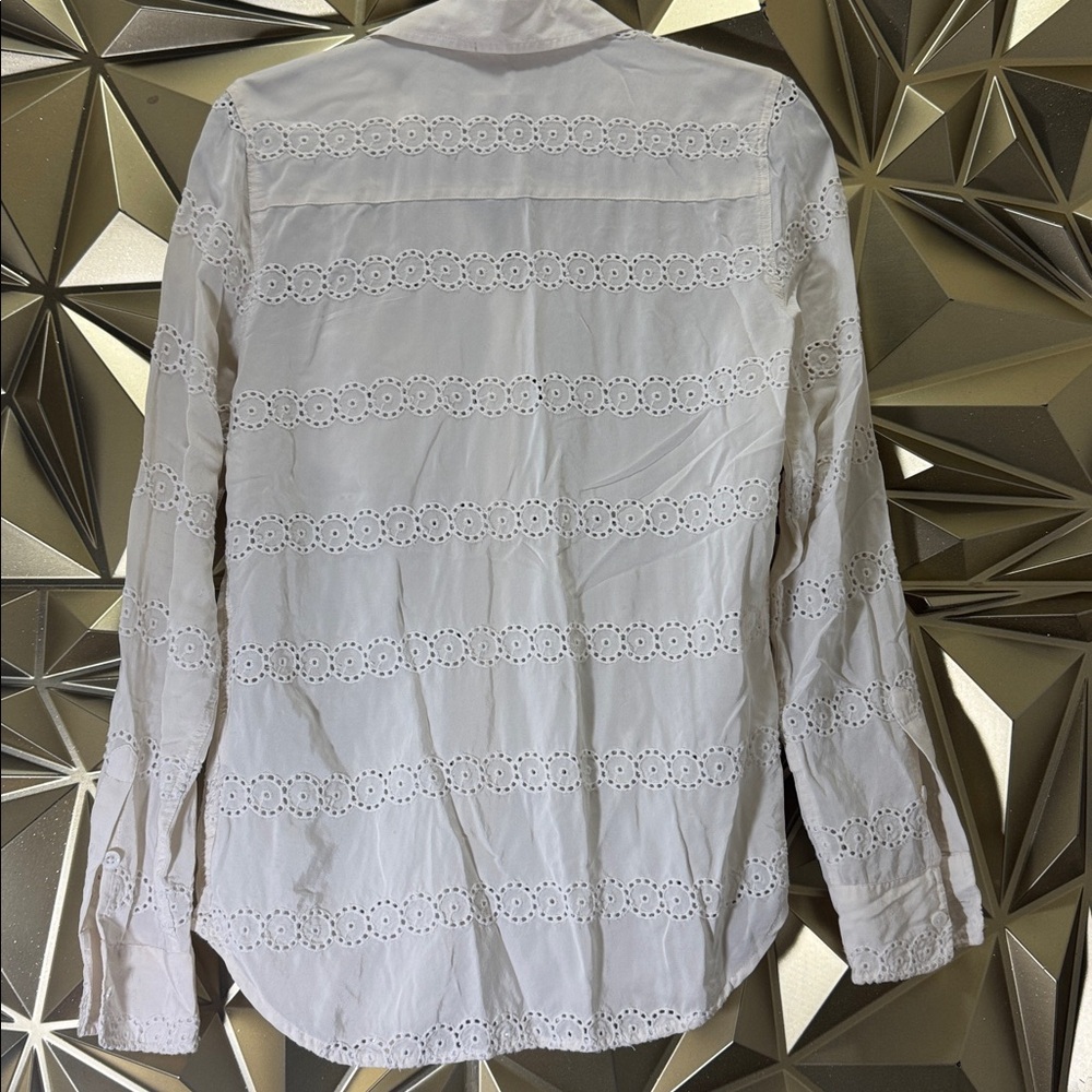 Equipment Cream Button-Up Shirt - Picture 4 of 4